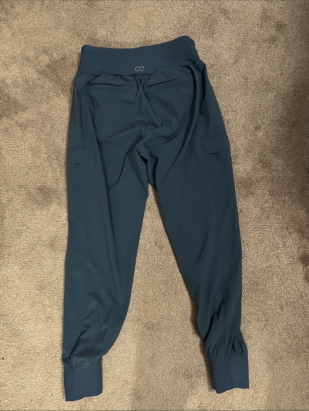 Calia by Carrie Underwood slate blue Women's TrueLight Cargo Pocket Jogger - Picture 4 of 5